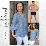 Schnittmuster Bluse/ Tunika LA PARED Gr. XS-XXL : - Sewando