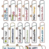 ITH Stickdatei Ringbuch Ordner Etuis Stifteetui schmal für Kugelschreiber 14 Motive - Sewando