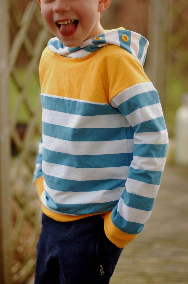 Schnittmuster ROBIN Hoodie Gr.92-146 - Sewando