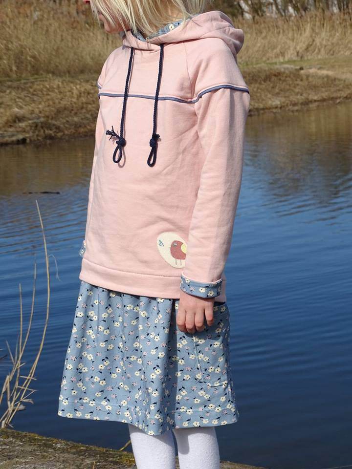 Schnittmuster ROBIN Hoodie Gr.92-146 - Sewando