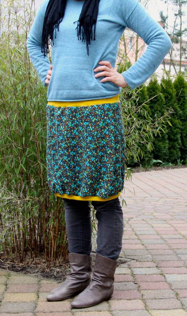 Schnittmuster timtom WOMEN No.1 bequemer Rock Gr. S-XXXL (Gr. 34/36-54/56) - Sewando