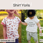 Shirt Yoris Mini Schnittmuster Gr. 56-110 - Sewando