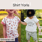 Shirt Yoris Maxi Schnittmuster Gr. 92-146 - Sewando