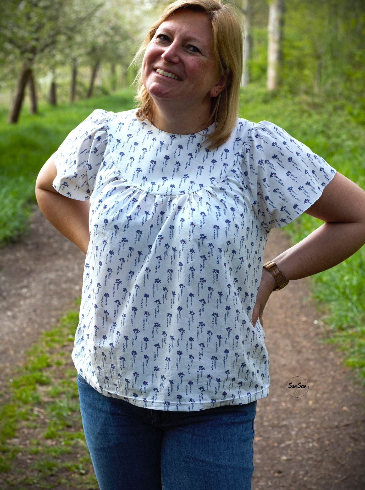 Schnittmuster Top Aarde Gr. 32-50 - Sewando