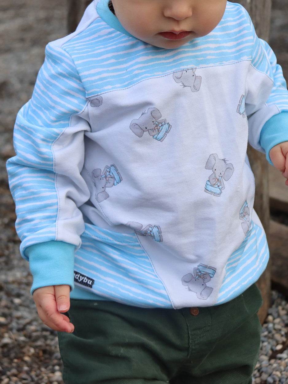 Mini Schwiiz-Hoodie, Schnittmuster Grösse 50-92 - Sewando