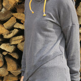 Schnittmuster "Shabby Asymmetrie Hoodie" Gr. 34 - 52