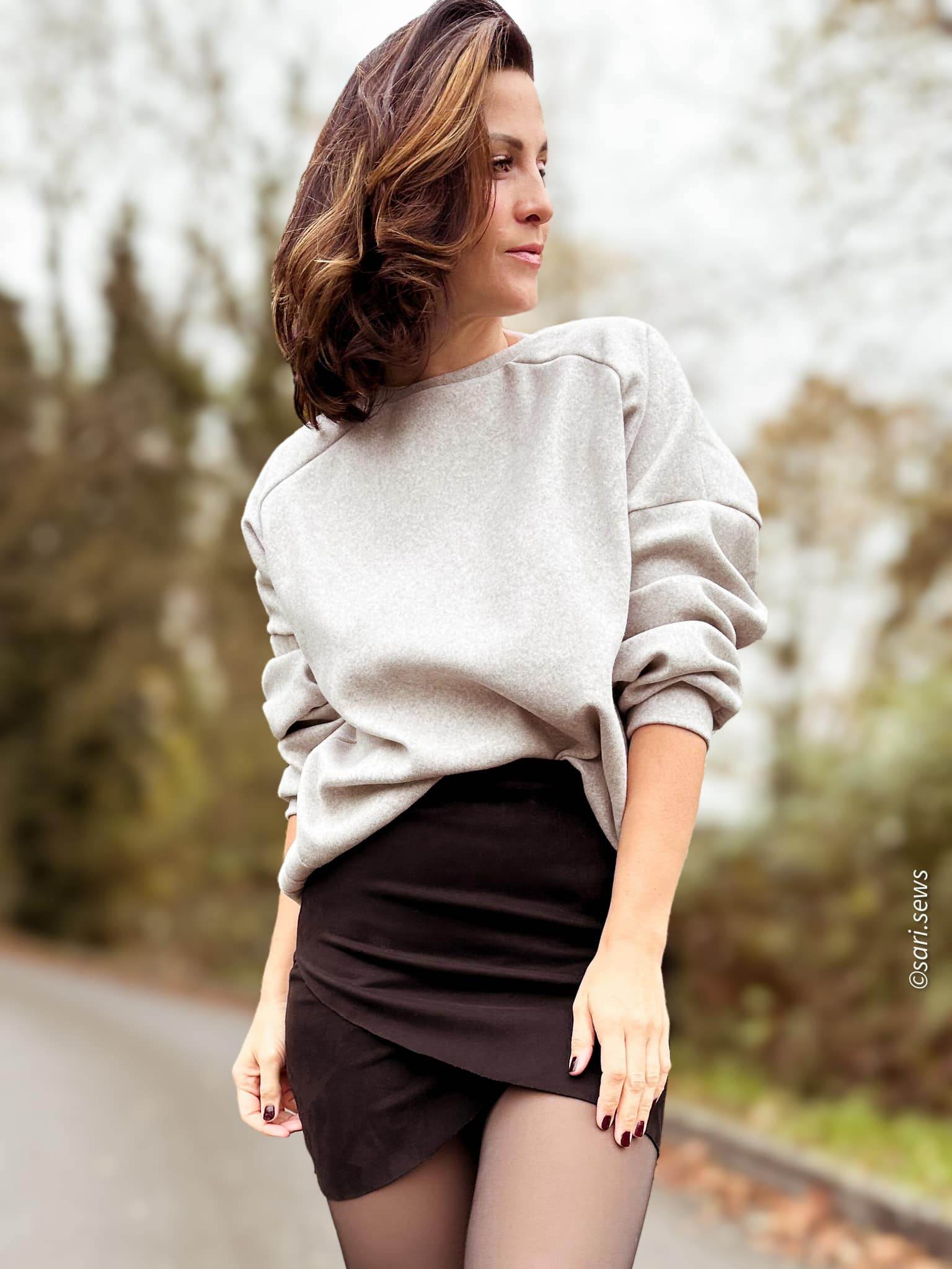 Schnittmuster Sweater Farve Gr. 32-50 - Sewando