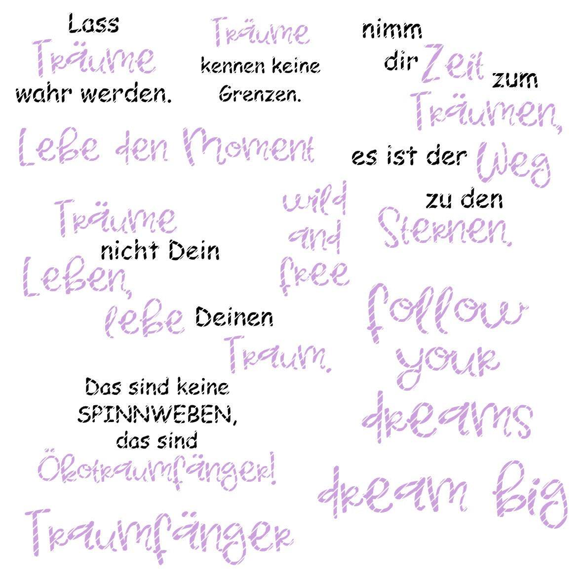Digiset Traumfänger Sublimation, Digistamp, Digipaper - Sewando