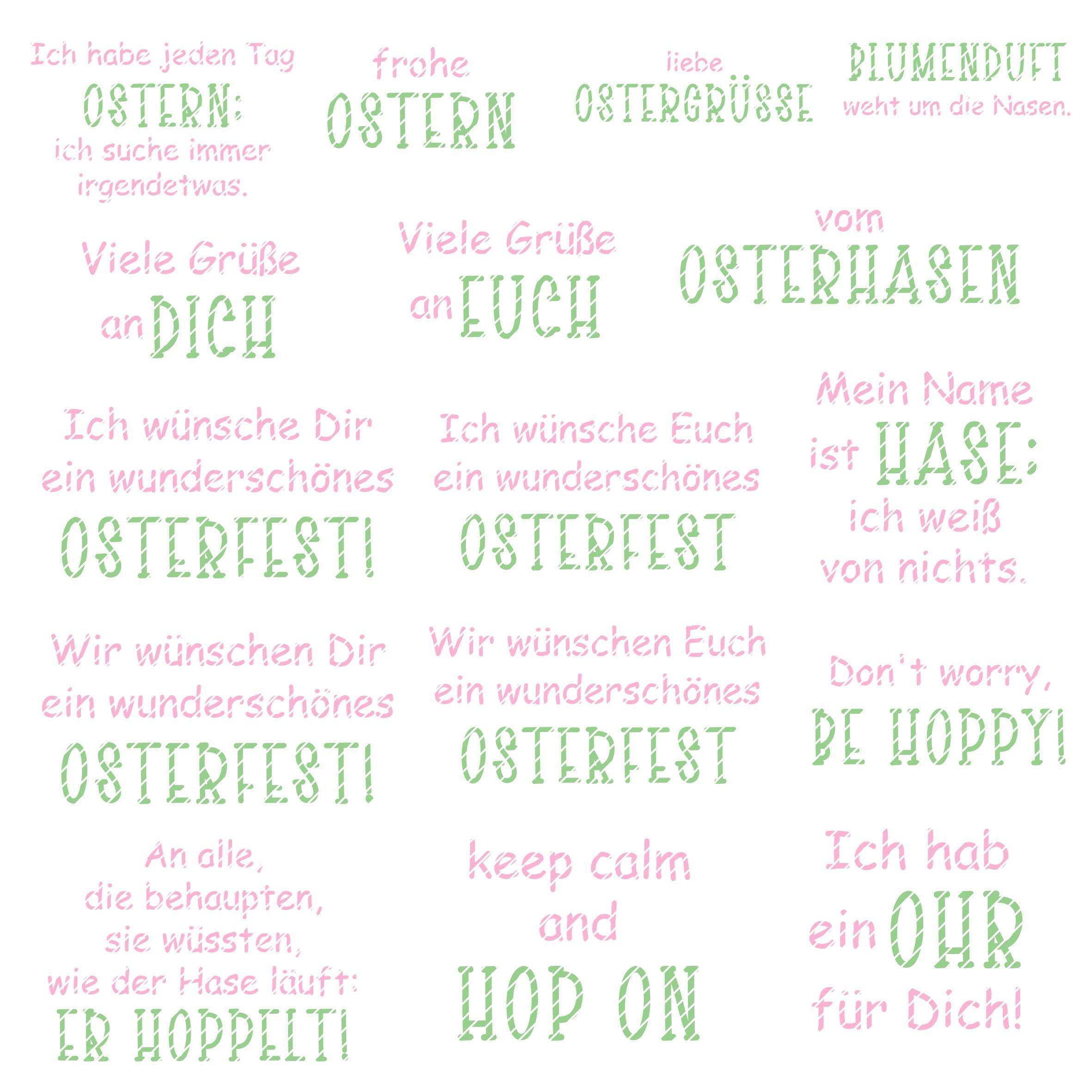 Plotterdatei Osterhasi Sublimation, Digistamp, Digipaper - Sewando