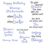 Digiset und Plotterdatei Blumen Tattoo Sublimation - Sewando