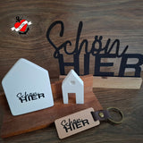 *Schön hier* 3D Druck-, Laser und Plotterdatei in 2 Varianten