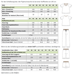 Schnittmuster Jersey-Schlafanzug - Pyjama Set mit Shirt & Hose für Damen Gr. 34-50 / BU 80-116 - Sewando