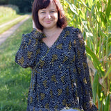 Schnittmuster Schößchen Bluse ALOE (34-46) - Sewando