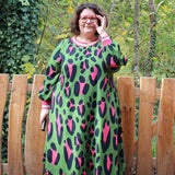 Schnittmuster Kleid Tunika A-Linie DELICIA CURVY (46-60) : - Sewando