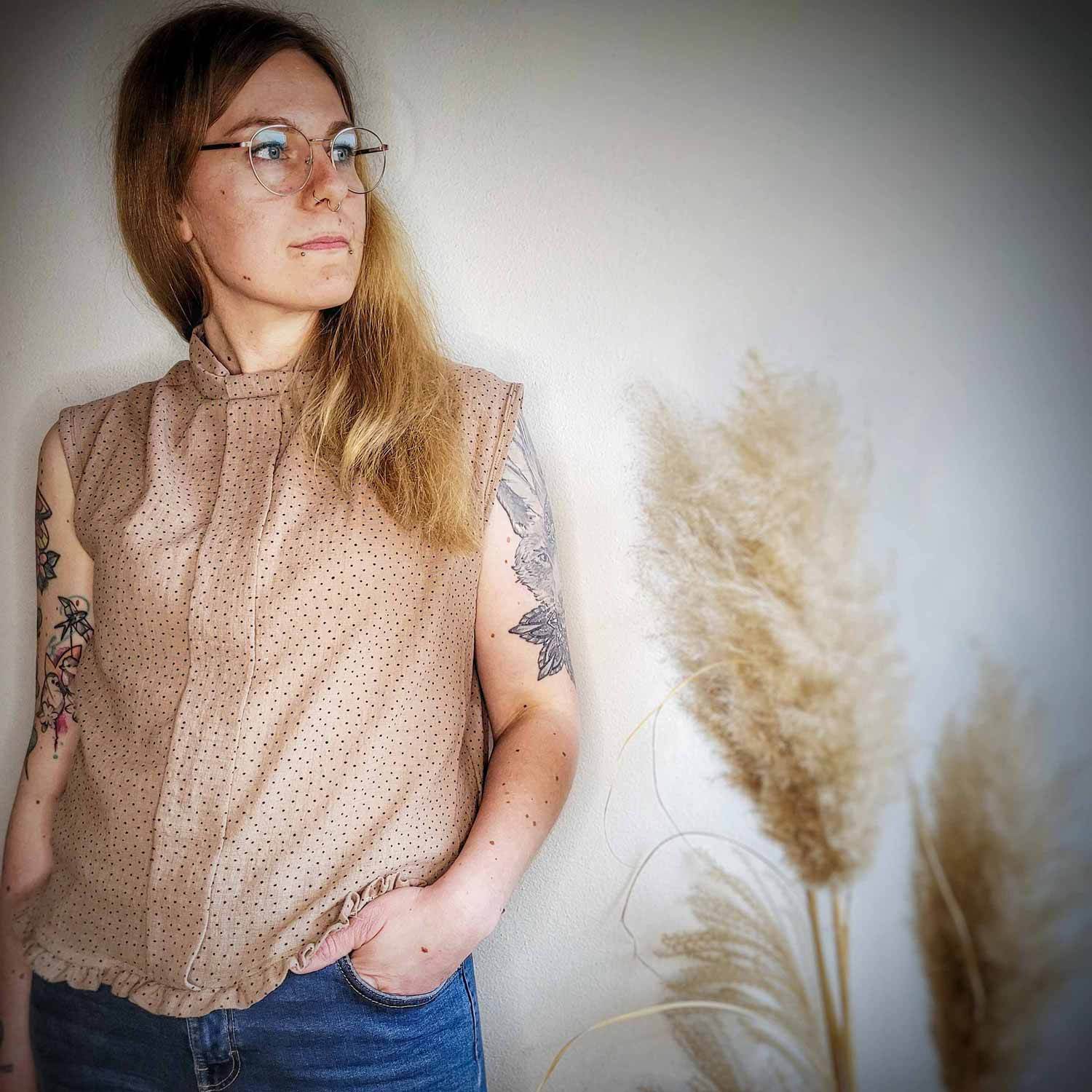 Schnittmuster Bluse „Blüte der Vielfalt“ Damen Gr. 32 - 62 - Sewando
