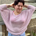 Schnittmuster Kleid, Shirt mit Fledermausärmeln GULA (34-52) : - Sewando