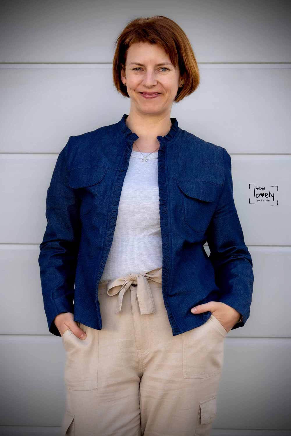 Schnittmuster Jacke „Verrüscht noch mal“ Damen Gr. 32 - 62 - Sewando
