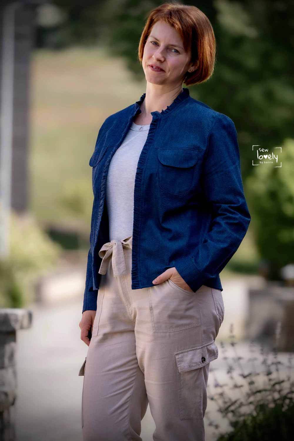 Schnittmuster Jacke „Verrüscht noch mal“ Damen Gr. 32 - 62 - Sewando
