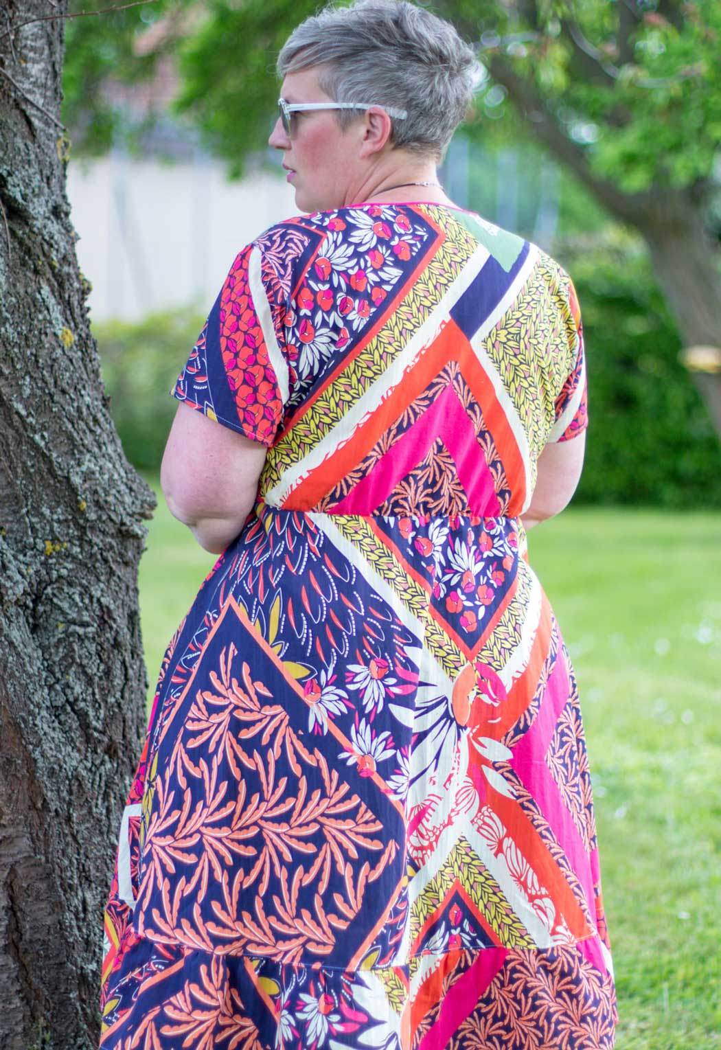 Schnittmuster Maxikleid Kleid MARINGA curvy (46-56) : - Sewando