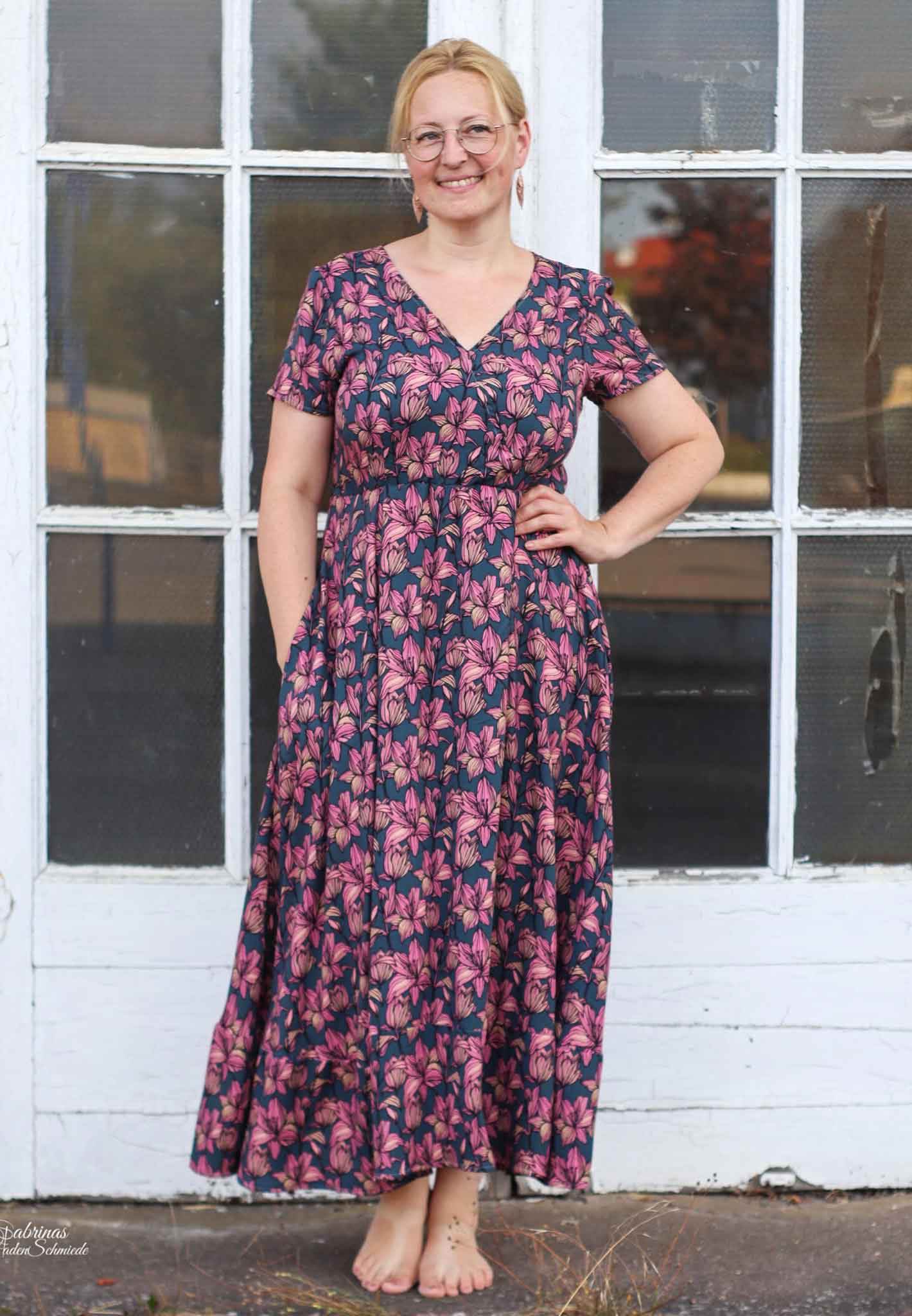 Schnittmuster Maxikleid Kleid MARINGA (34-46) : - Sewando
