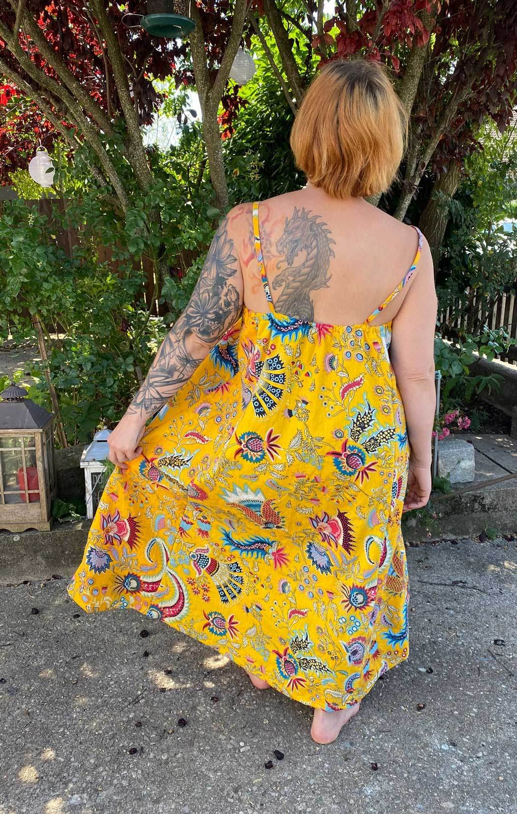 Schnittmuster Sommerkleid Maxi Kleid BEIJO (32-58) : - Sewando