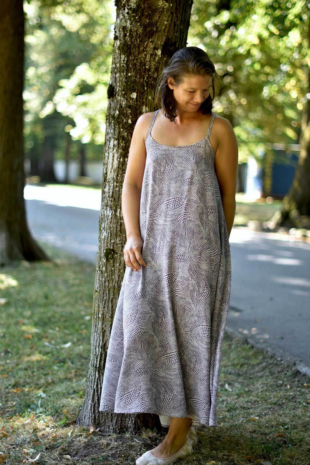 Schnittmuster Sommerkleid Maxi Kleid BEIJO (32-58) : - Sewando