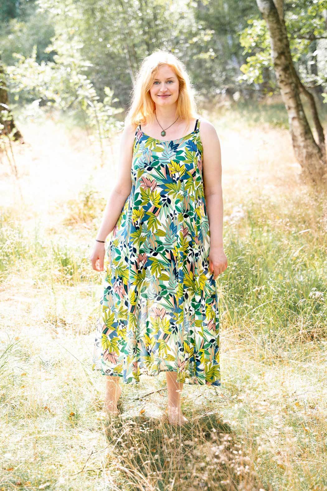 Schnittmuster Sommerkleid Maxi Kleid BEIJO (32-58) : - Sewando