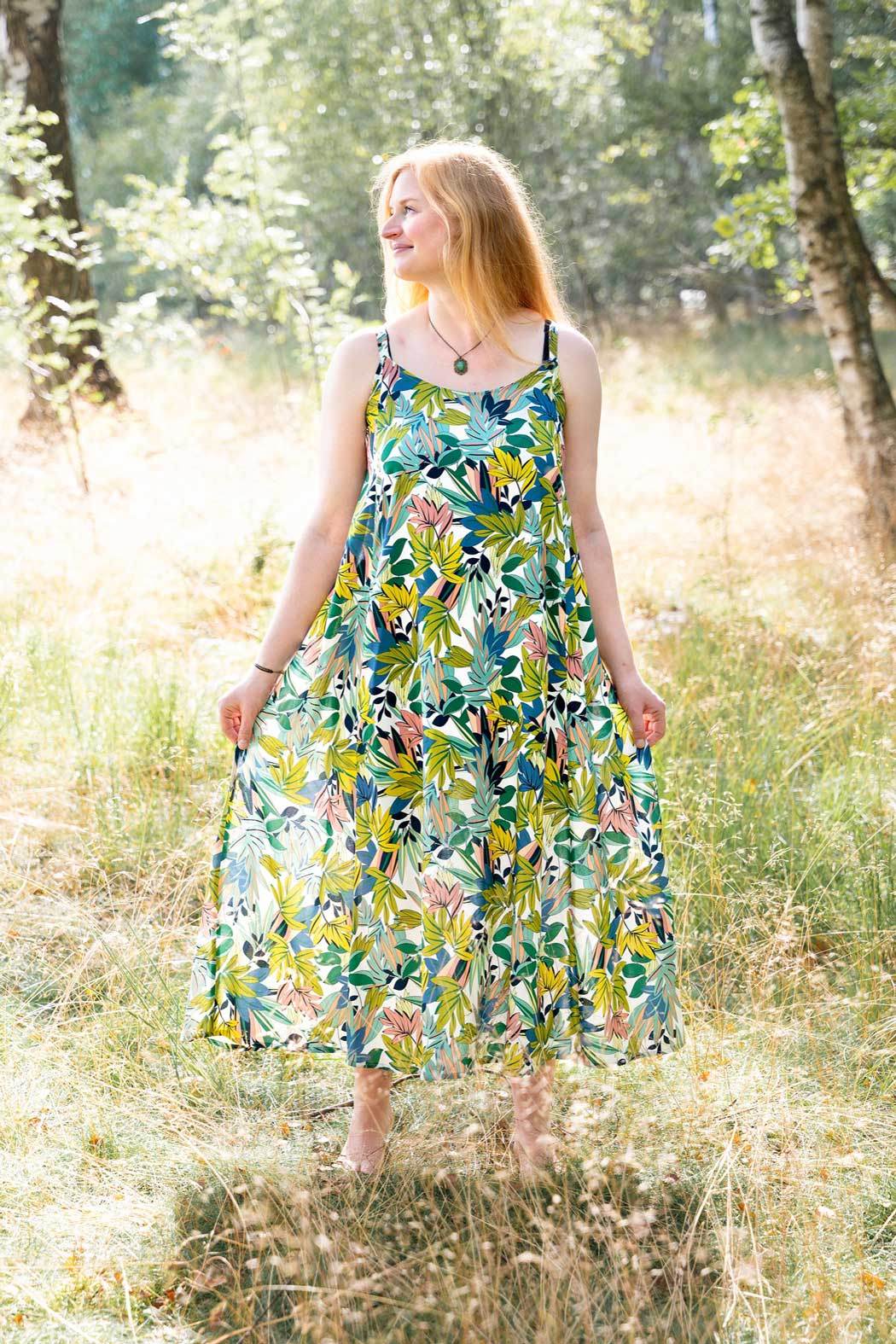 Schnittmuster Sommerkleid Maxi Kleid BEIJO (32-58) : - Sewando