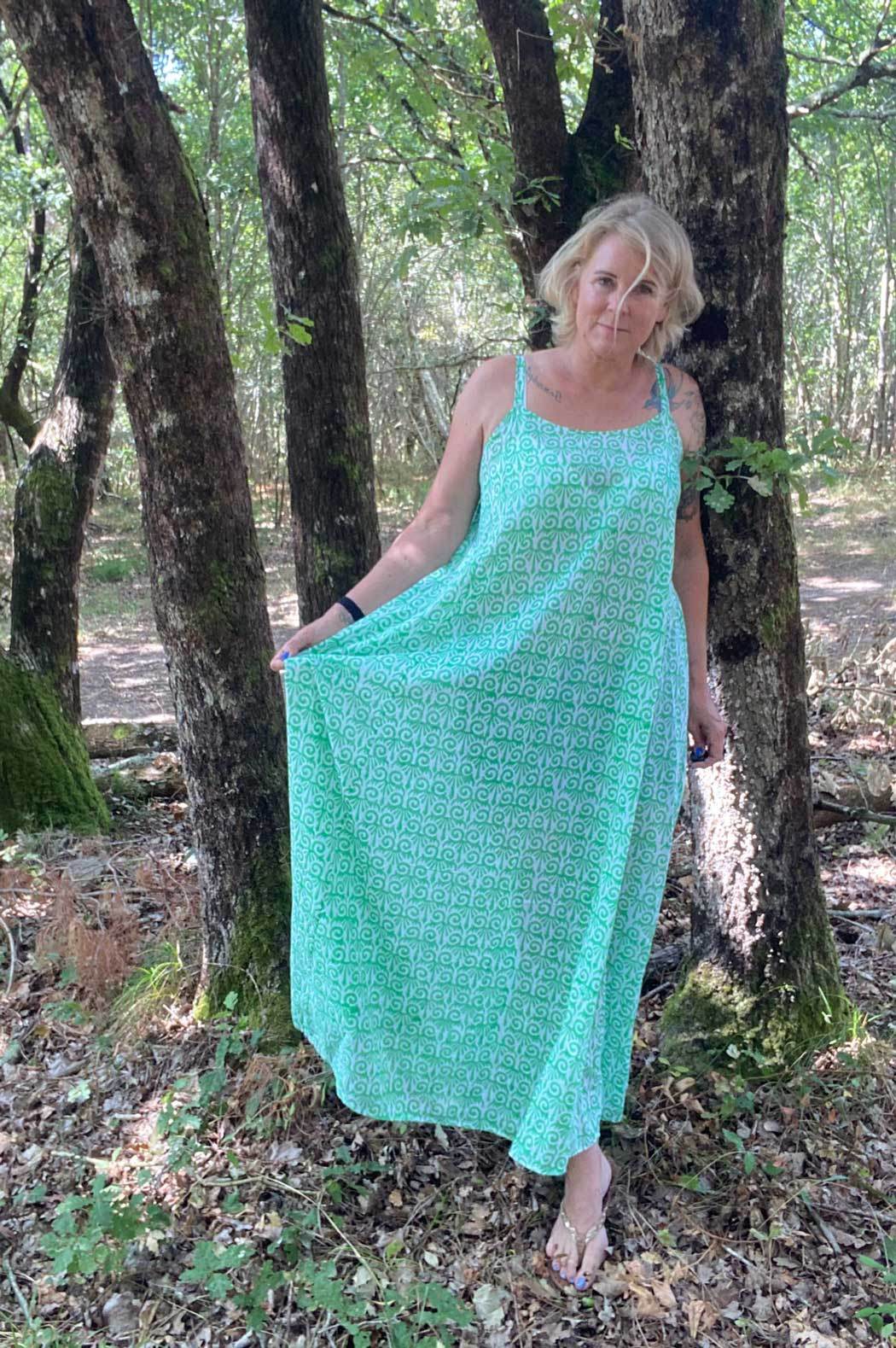 Schnittmuster Sommerkleid Maxi Kleid BEIJO (32-58) : - Sewando