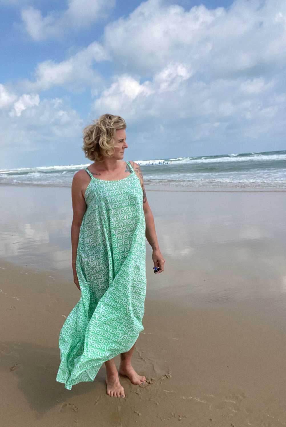 Schnittmuster Sommerkleid Maxi Kleid BEIJO (32-58) : - Sewando