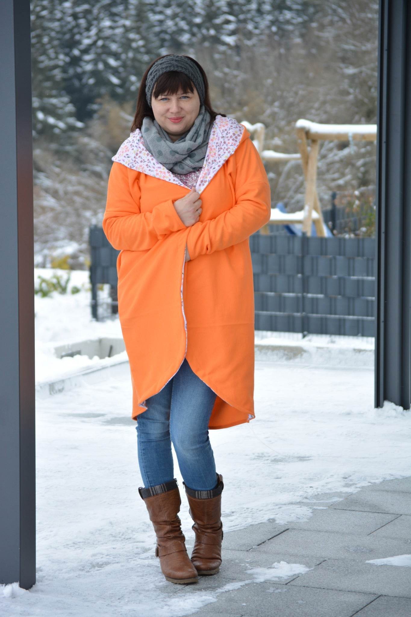 Schnittmuster Sweatmantel SUMARE (XXS-3XL) : - Sewando
