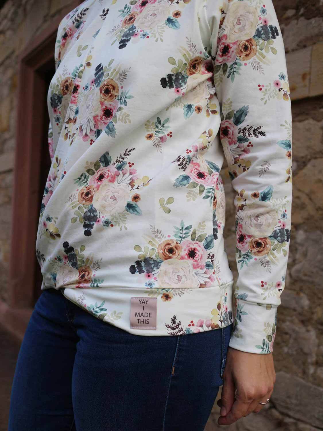 Schnittmuster Pullover „Meer aus Farben“ Damen Gr. 32 - 62 - Sewando