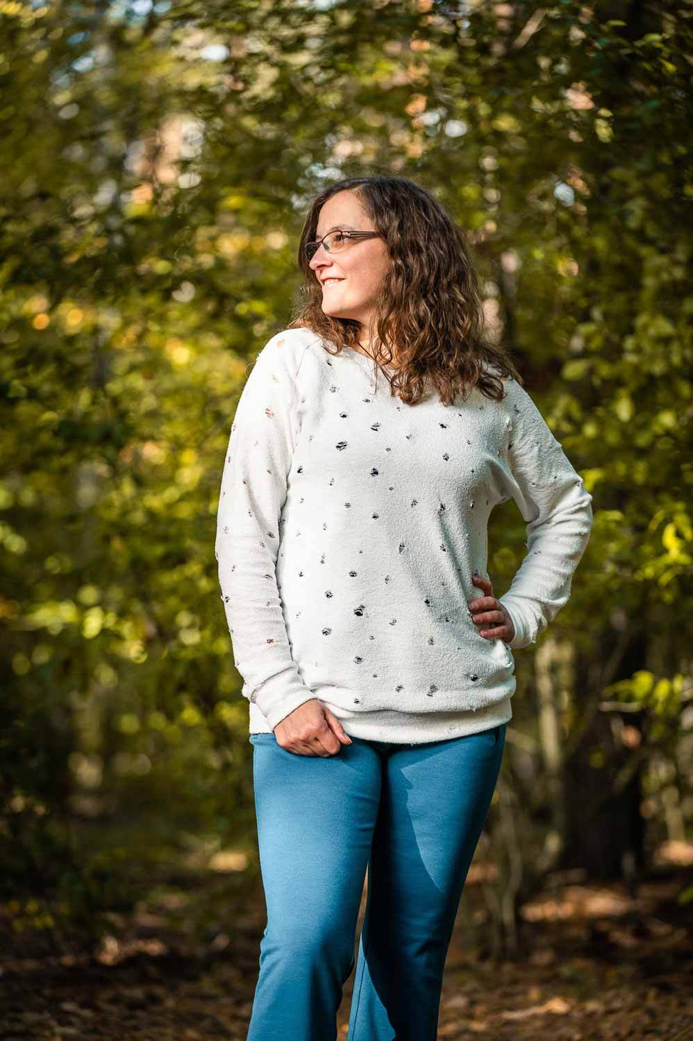 Schnittmuster Raglanpullover „Zeitlos im Herbst“ Damen Gr. 32 - 62 - Sewando