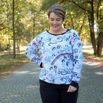 Schnittmuster Raglanpullover „Zeitlos im Herbst“ Damen Gr. 32 - 62 - Sewando