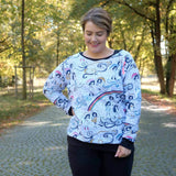 Schnittmuster Raglanpullover „Zeitlos im Herbst“ Damen Gr. 32 - 62 - Sewando