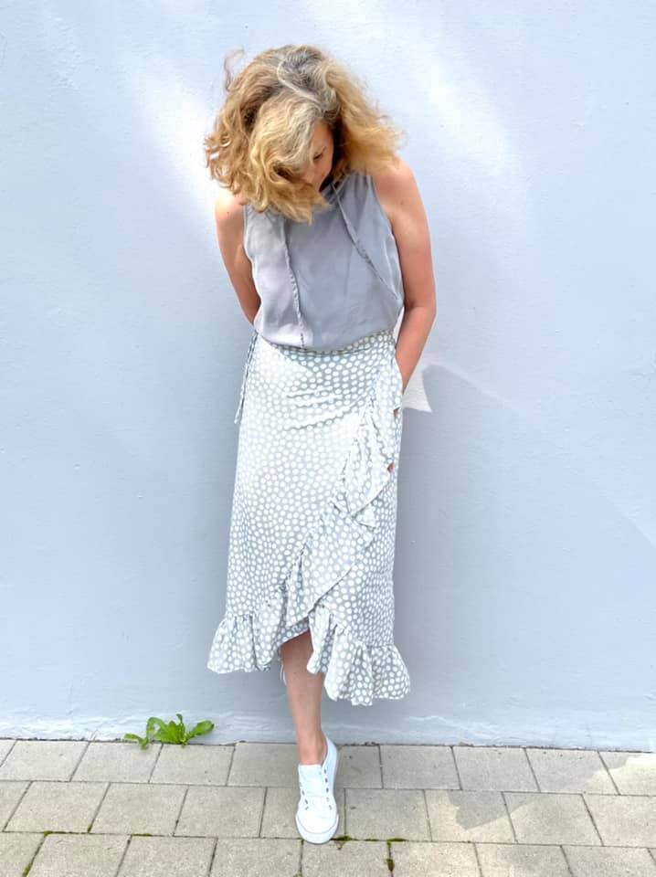 Schnittmuster Wickelrock PITANGA (34-58) - Sewando