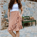 Schnittmuster Wickelrock PITANGA (34-58) - Sewando