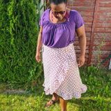 Schnittmuster Wickelrock PITANGA (34-58) - Sewando