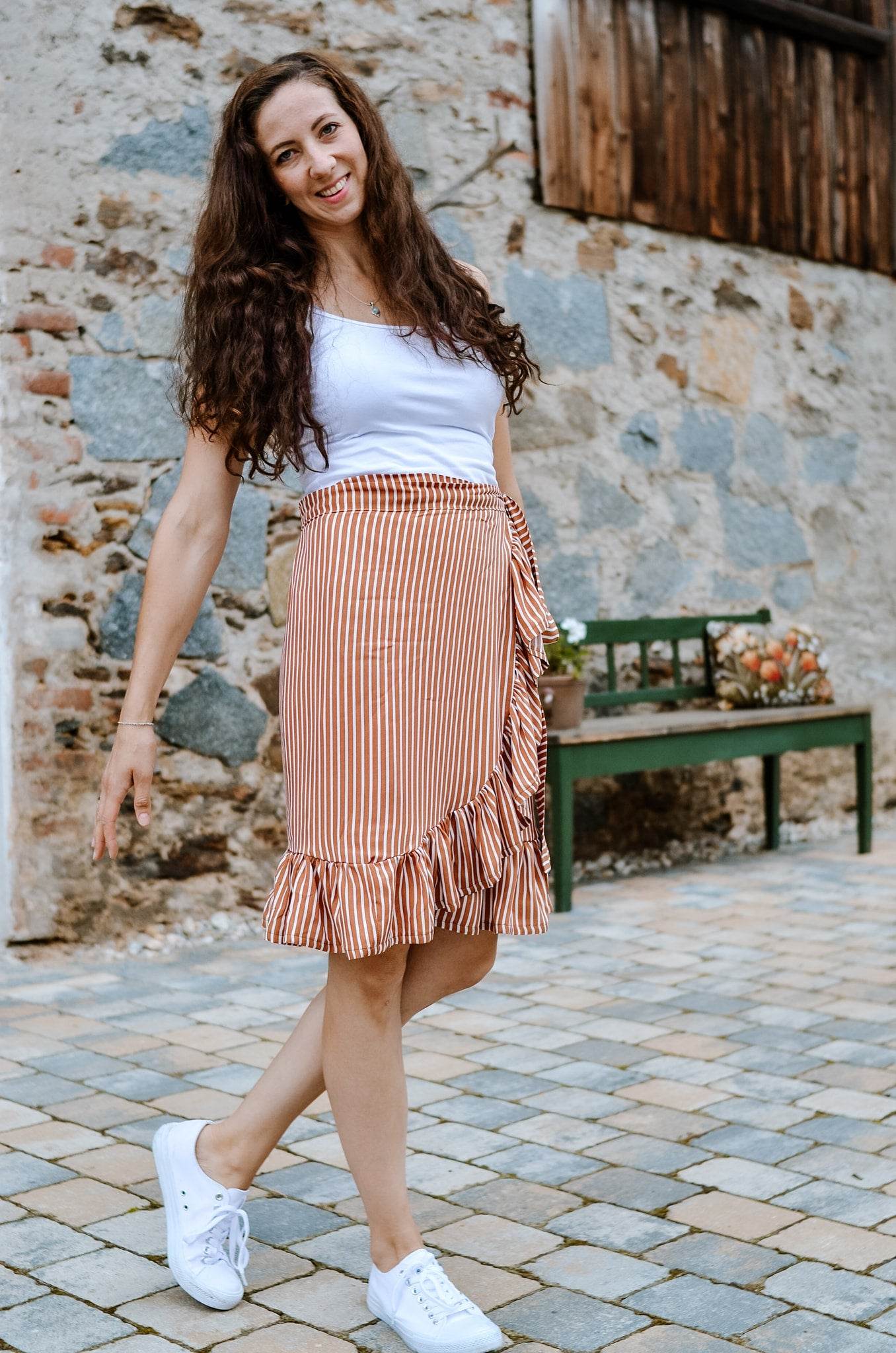 Schnittmuster Wickelrock PITANGA (34-58) - Sewando