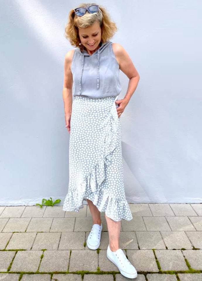 Schnittmuster Wickelrock PITANGA (34-58) - Sewando