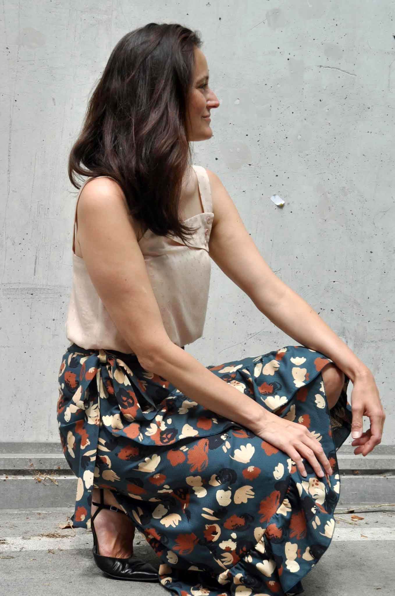 Schnittmuster Wickelrock PITANGA (34-58) - Sewando