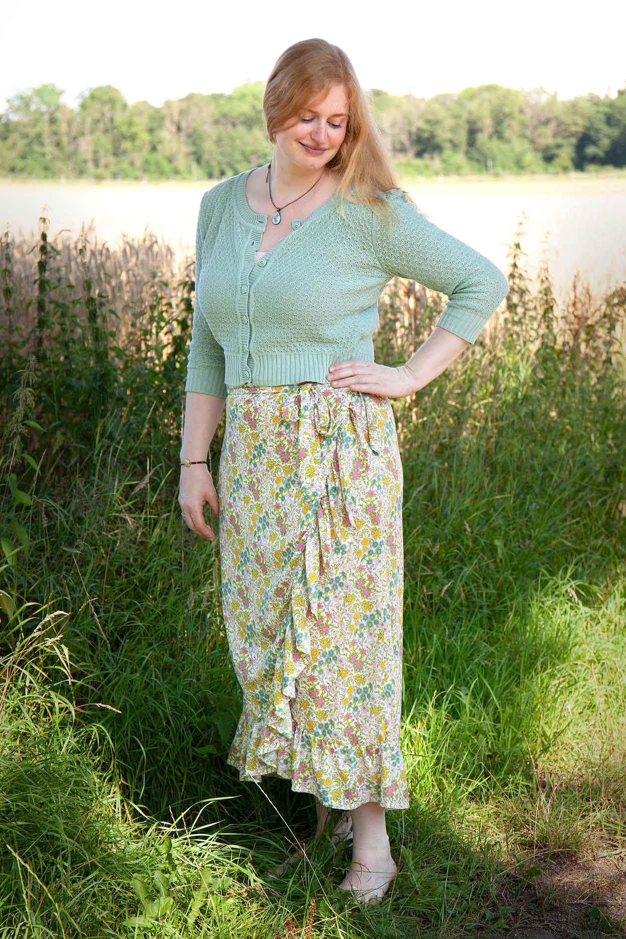 Schnittmuster Wickelrock PITANGA (34-58) - Sewando