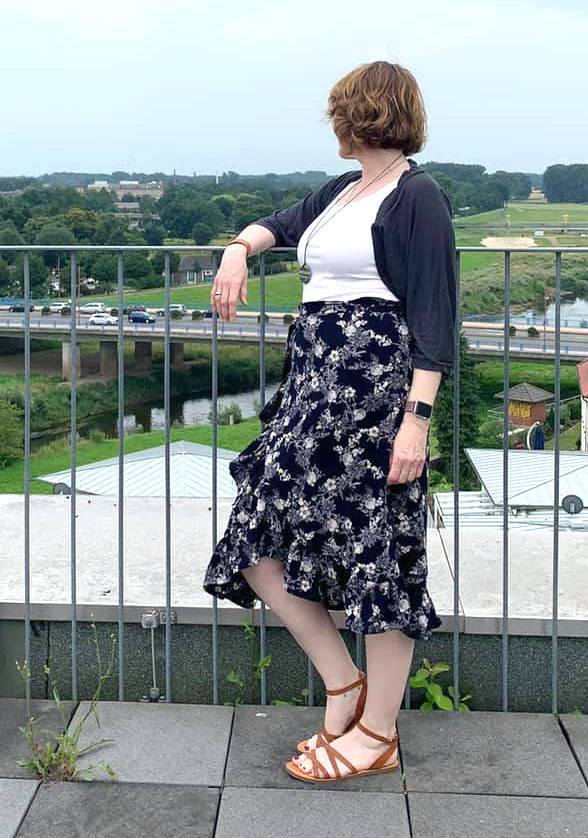 Schnittmuster Wickelrock PITANGA (34-58) - Sewando