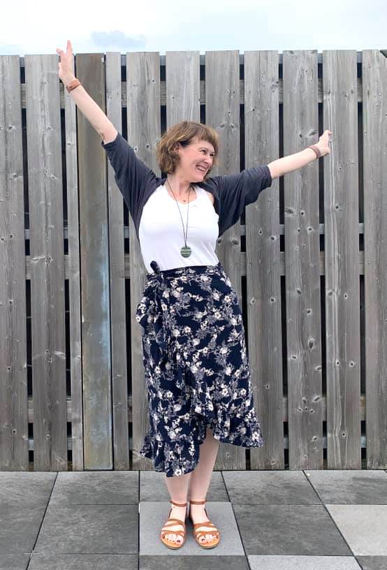 Schnittmuster Wickelrock PITANGA (34-58) - Sewando