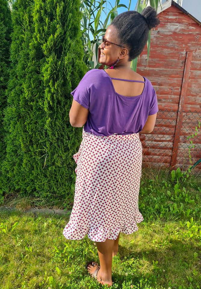 Schnittmuster Wickelrock PITANGA (34-58) - Sewando