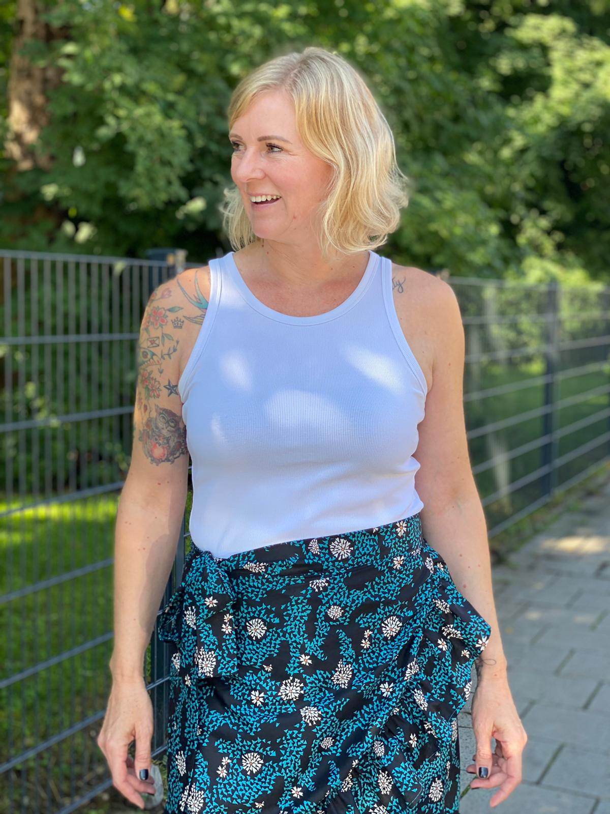 Schnittmuster Wickelrock PITANGA (34-58) - Sewando