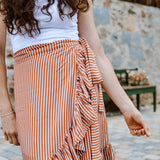 Schnittmuster Wickelrock PITANGA (34-58) - Sewando