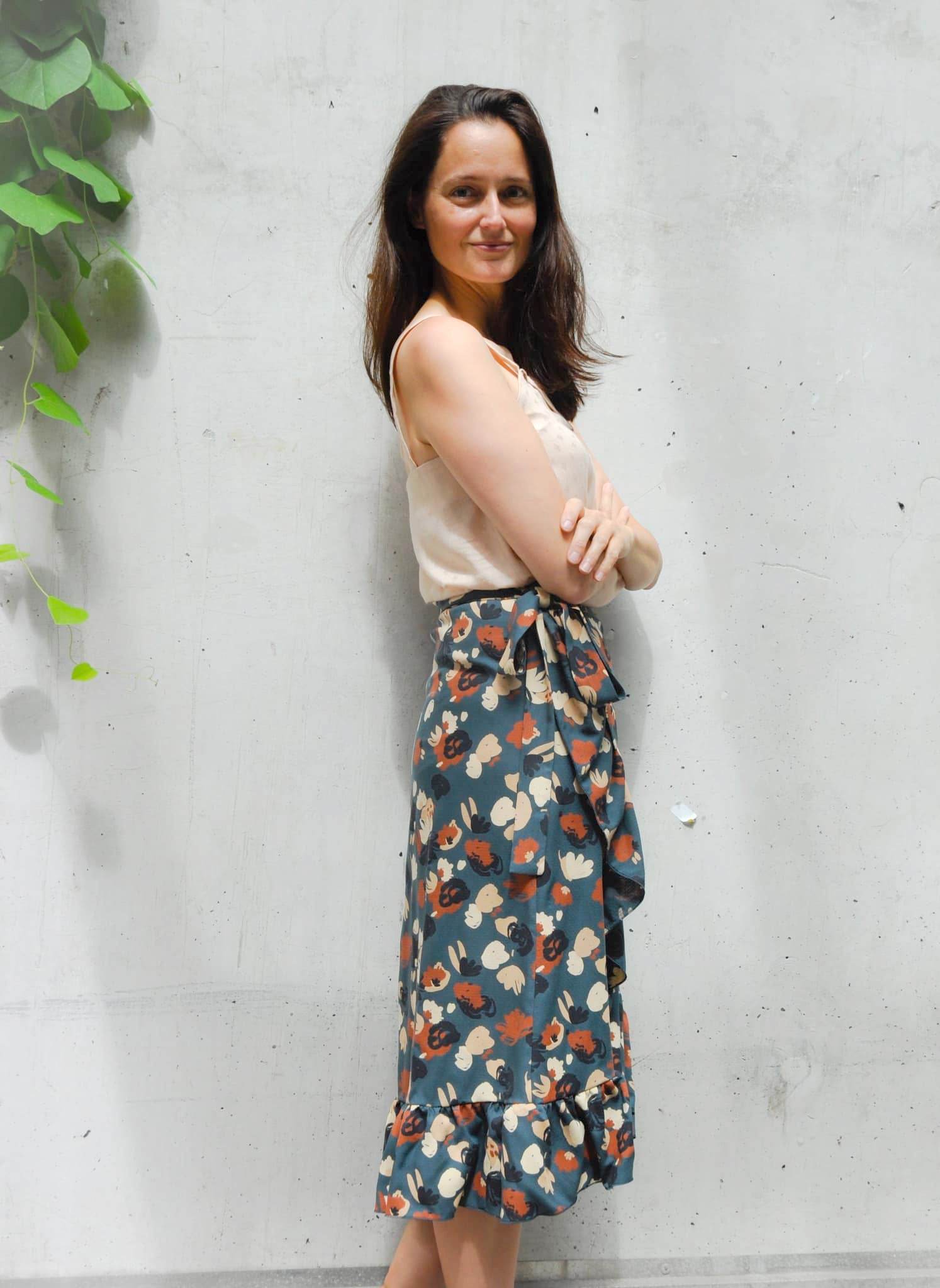 Schnittmuster Wickelrock PITANGA (34-58) - Sewando