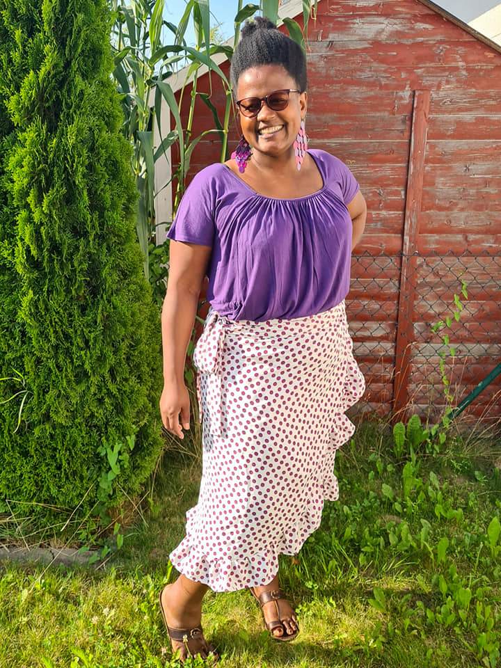 Schnittmuster Wickelrock PITANGA (34-58) - Sewando