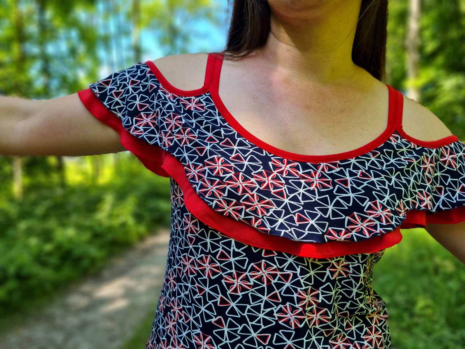 Schnittmuster Top/Kleid „Mitten ins Herz“ Damen Gr. 32 - 56 - Sewando